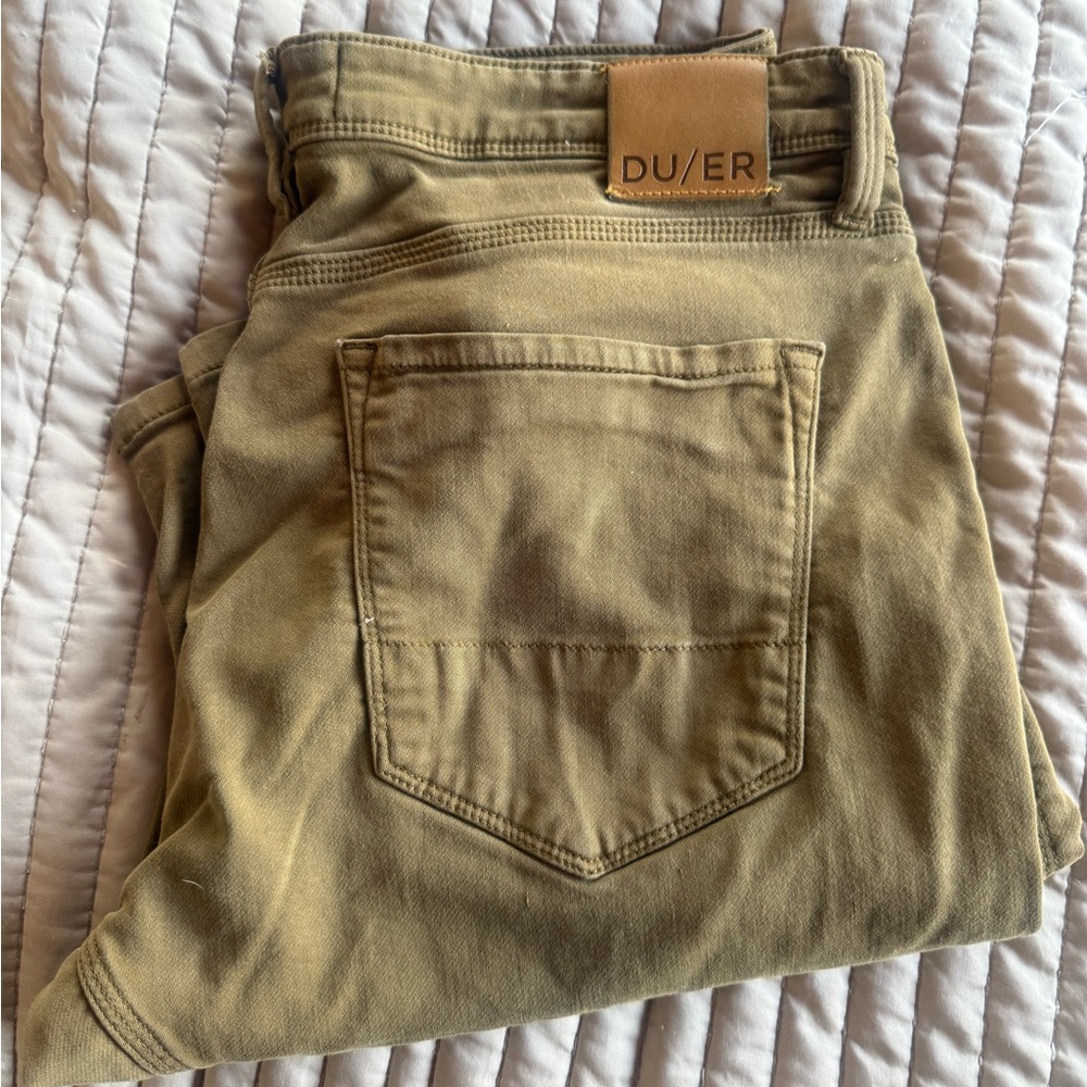 DU/ER Men's Tan Workwear Pants
